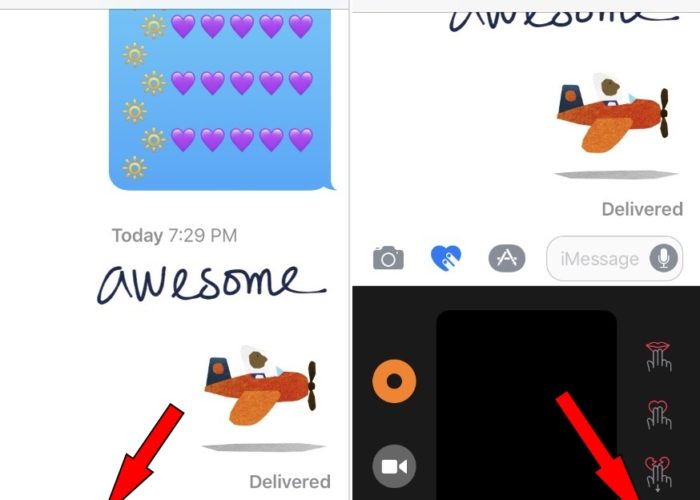 How to Use Digital Touch Message on iPhone XS Max/XS/XR/X/8/7/6S