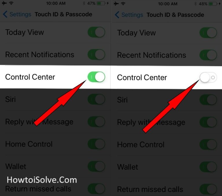 iOS 14 How to Enable/Disable Control Center on iPhone Lock Screen