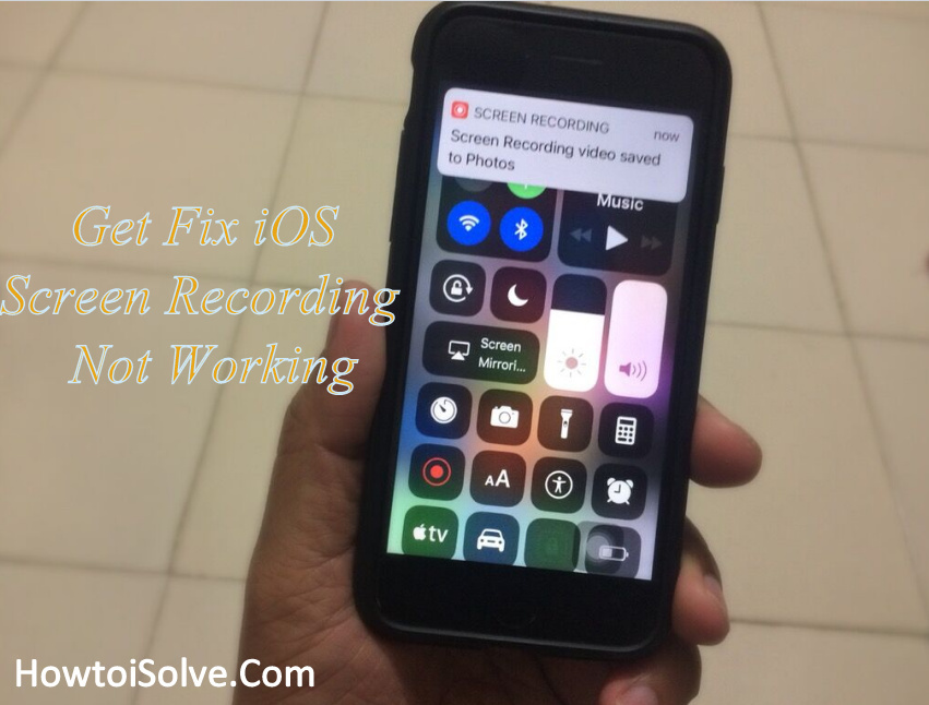 Fix iOS 14.5 Screen Recording not working on iPhone 12 Pro Max, 11, XR