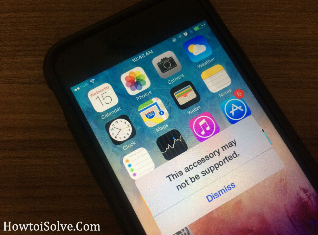 Fix iOS 13.3/12/iOS 12.4 This accessory may not be supported on iPhone X Plus/8/7/6S/6/SE, and