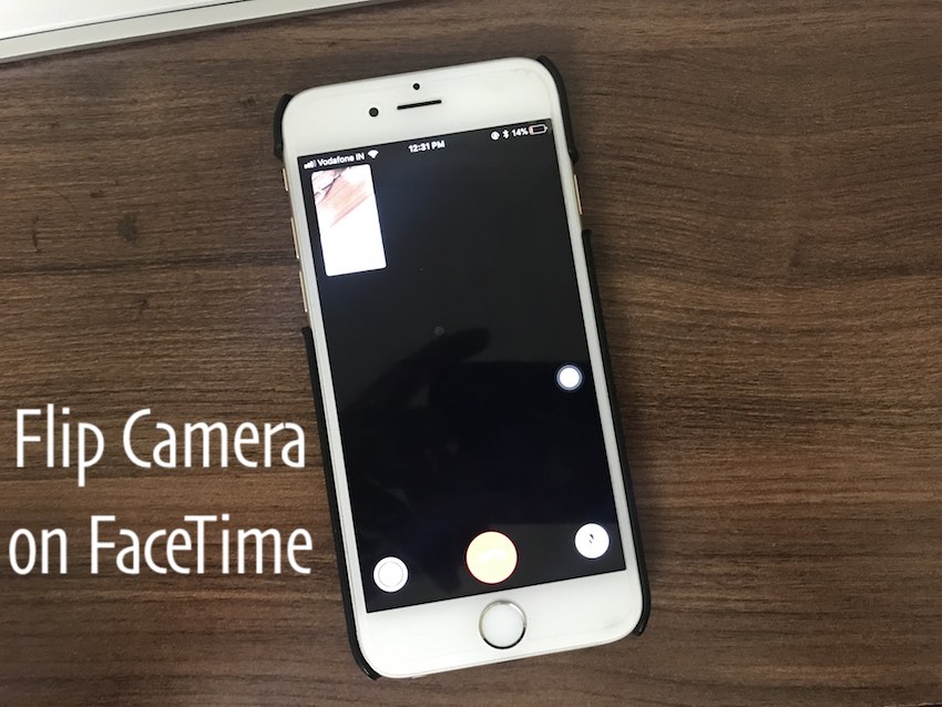 How to Flip FaceTime Camera in iOS 14/13.7 on iPhone, iPad