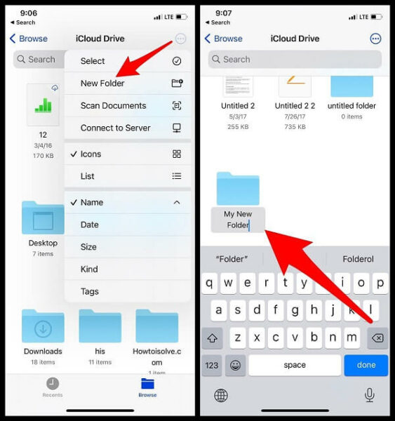 How to Make Folders iPhone Files app (iOS 17 Updated)
