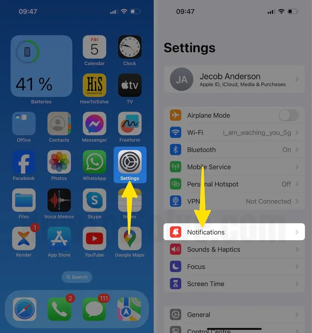 Fix iPhone Notifications Not Working after iOS 17 Update