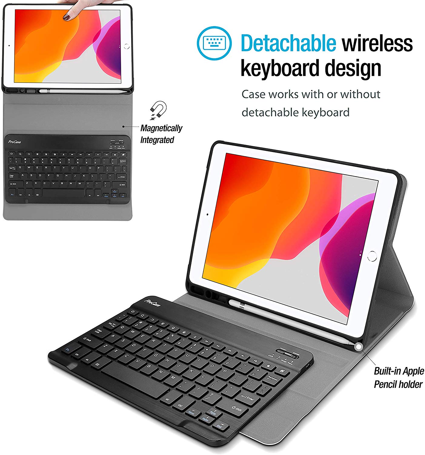 Best 10.2inch iPad (7th Gen) Keyboard Cases in 2020 Durable w/ Backlit