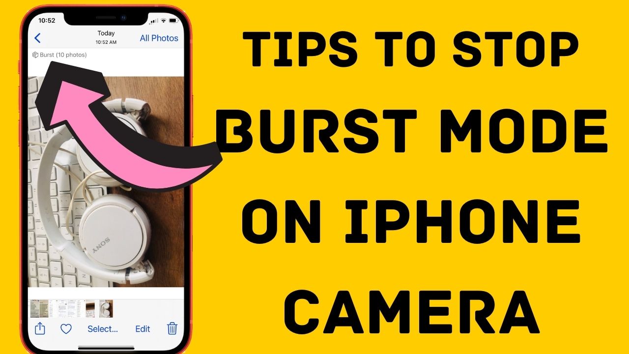 How to Turn off Burst Mode on iPhone 15, 14 (Any iPhone)