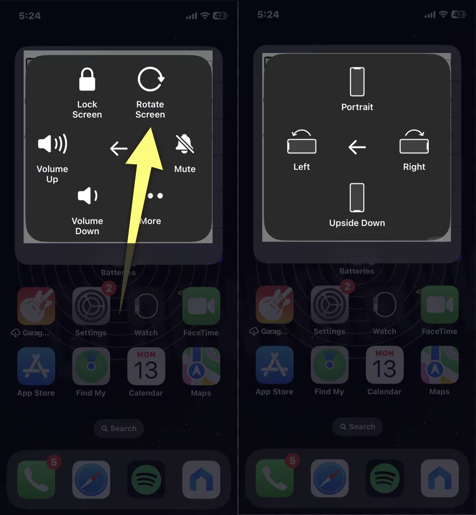 How to Rotate screen on iPhone in 3 Ways (All iPhone)
