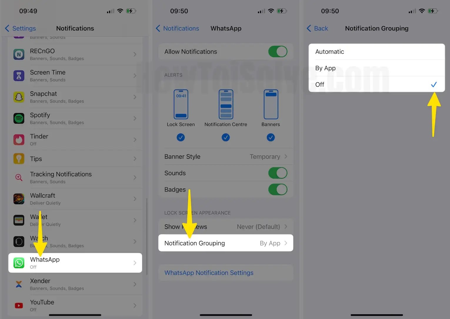 How to Group Notifications By App on iPhone, iPad, Watch, Mac