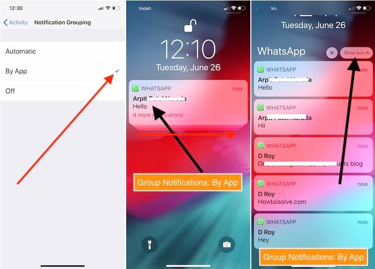 Customize Group Notifications On iPhone, iPad, Apple Watch, Mac