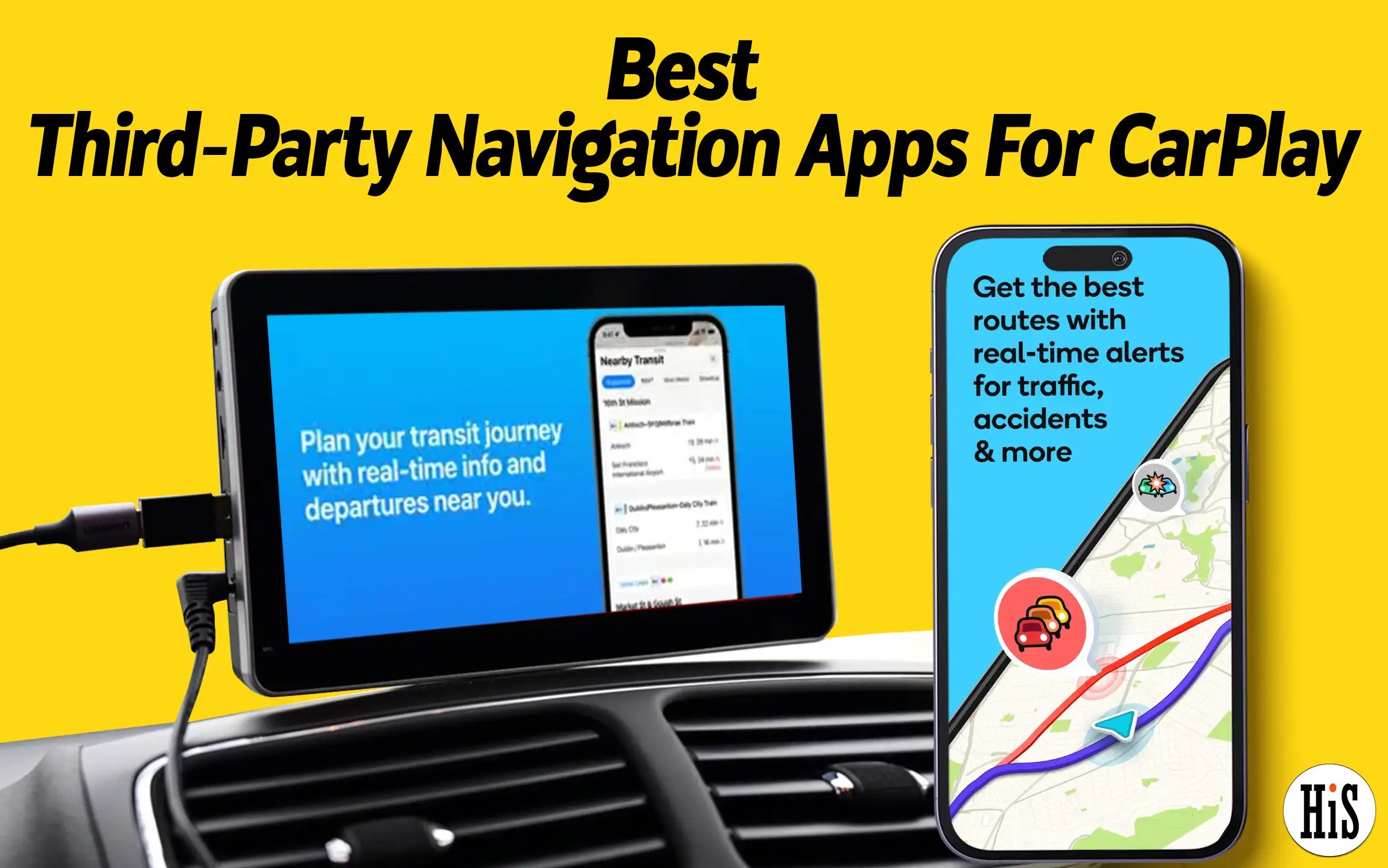 Best Navigation Apps For Apple CarPlay in 2024