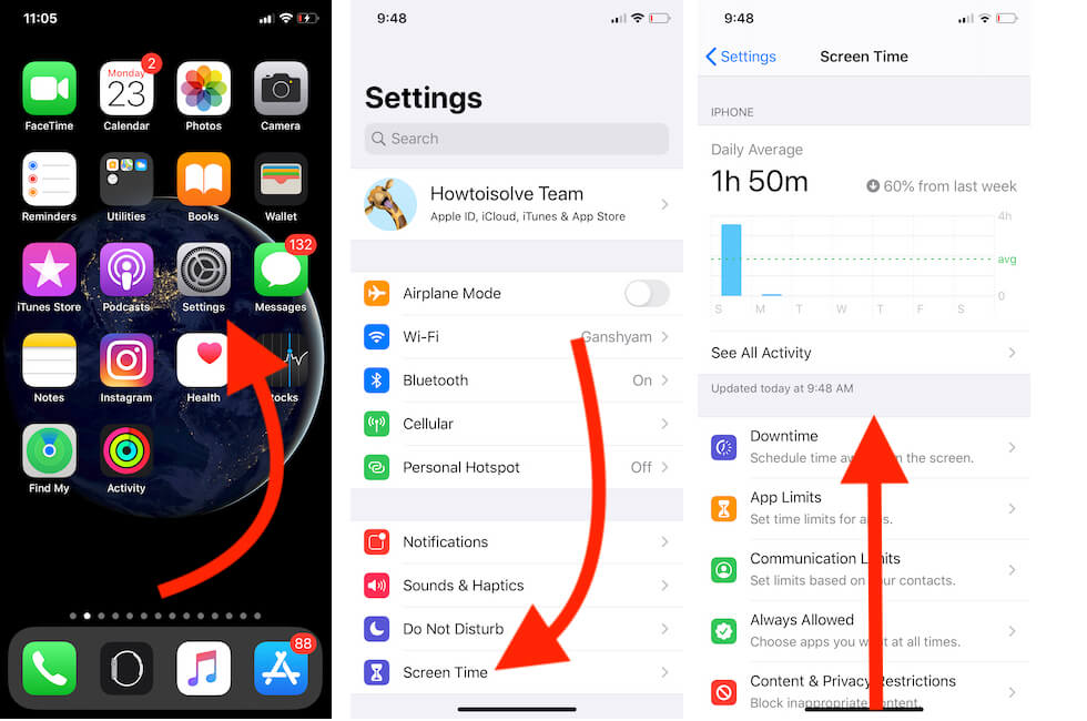 How to Clear Screen Time Data Usage on iPhone, iPad, Mac