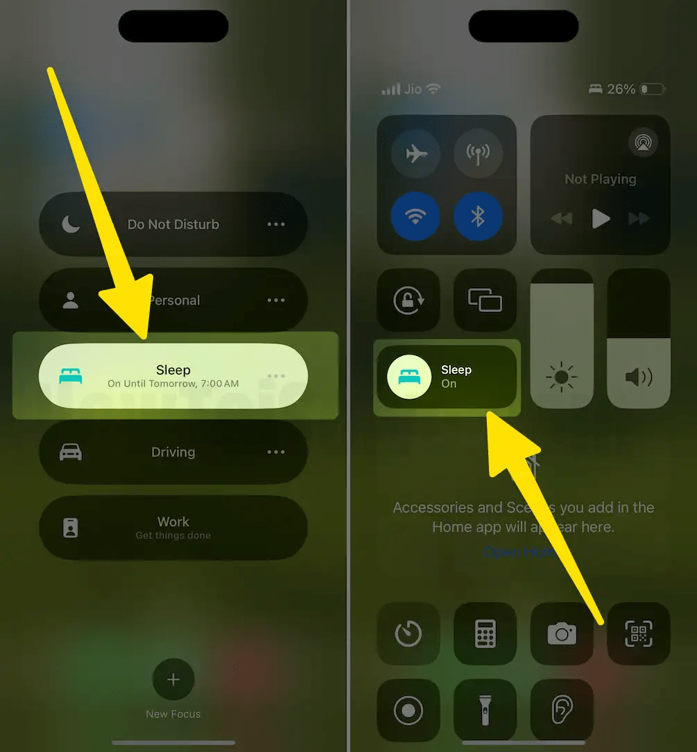 How to Enable Do Not Disturb Bedtime Mode on iPhone 15, 14...