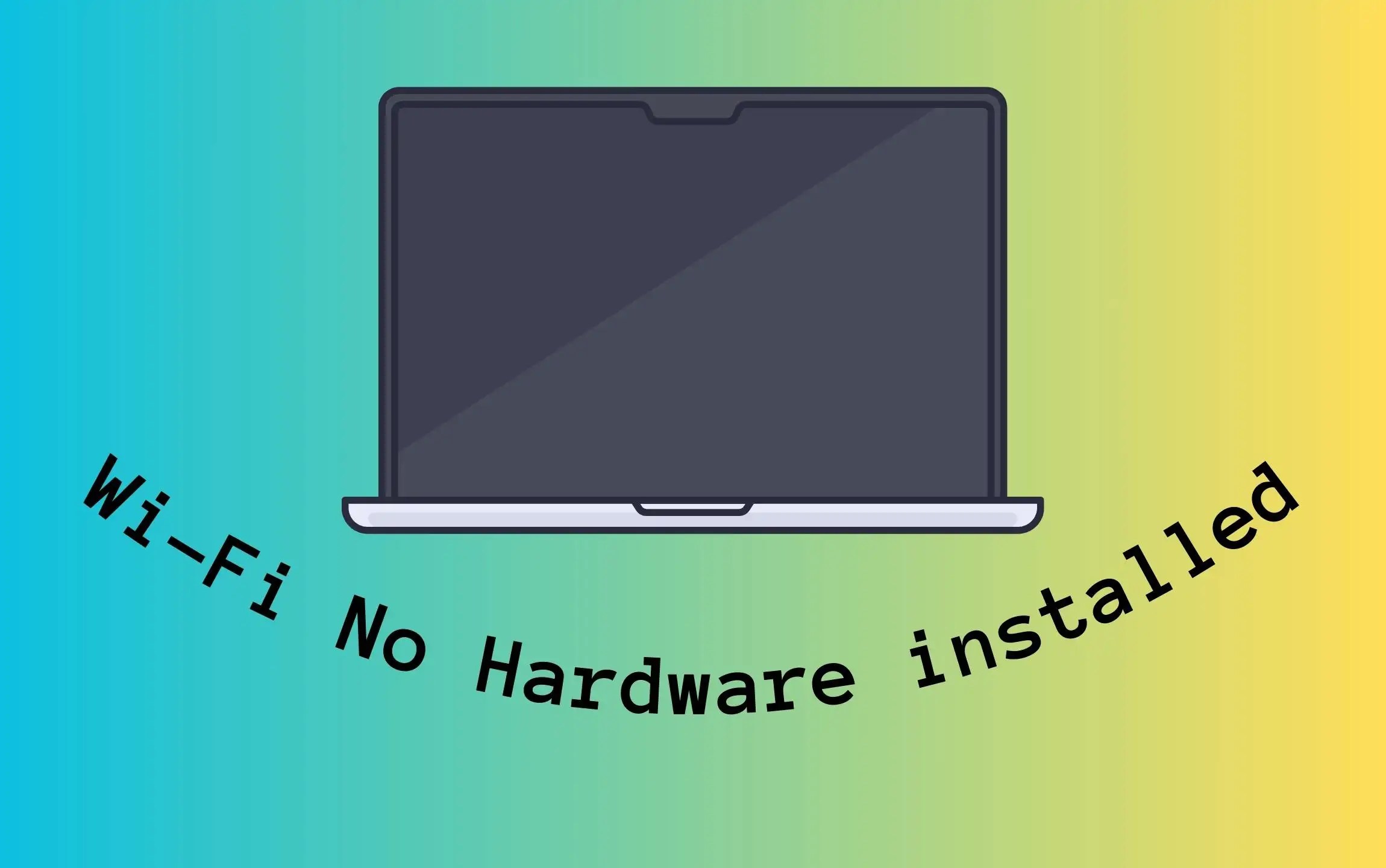 Fix "WiFi No Hardware installed" On Mac (Sequoia/Sonoma Updated)
