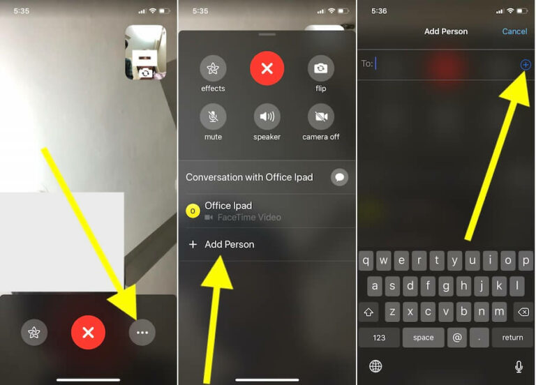 How to Flip Camera,Send Message,Add/Join a Group FaceTime on iPhone