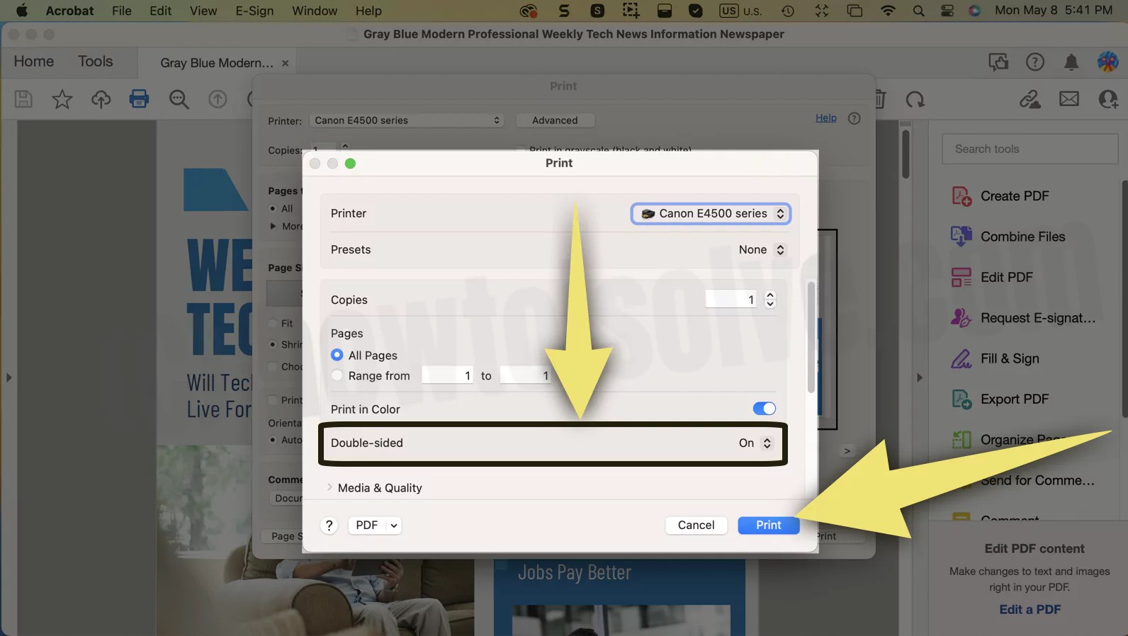 How to Print Double Sided on Mac (Sonoma Update)