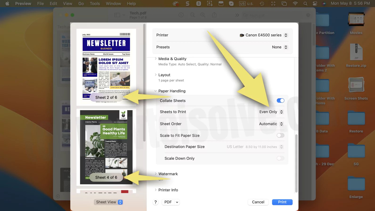 How to Print Double Sided on Mac (Sonoma Update)