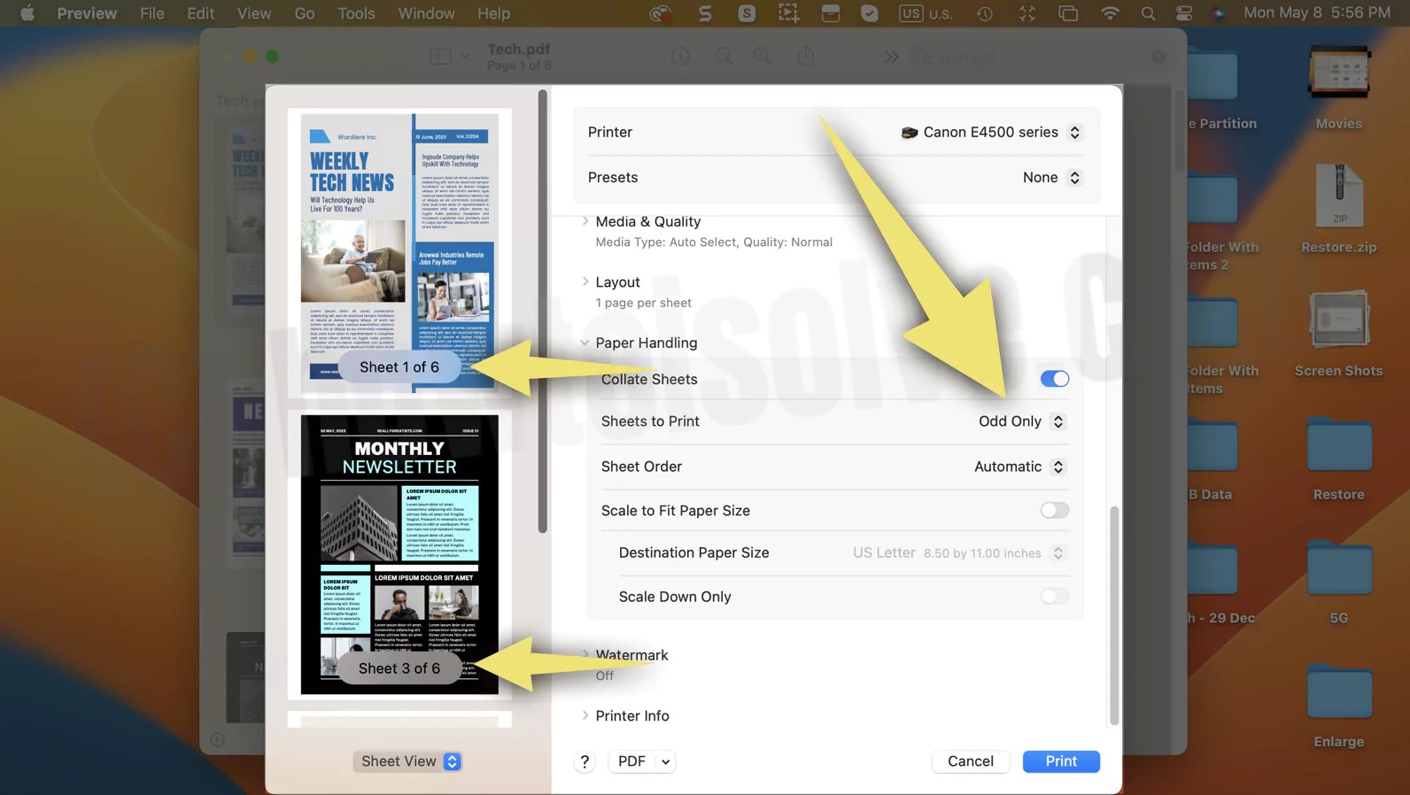 How to Print Double Sided on Mac (Sonoma Update)