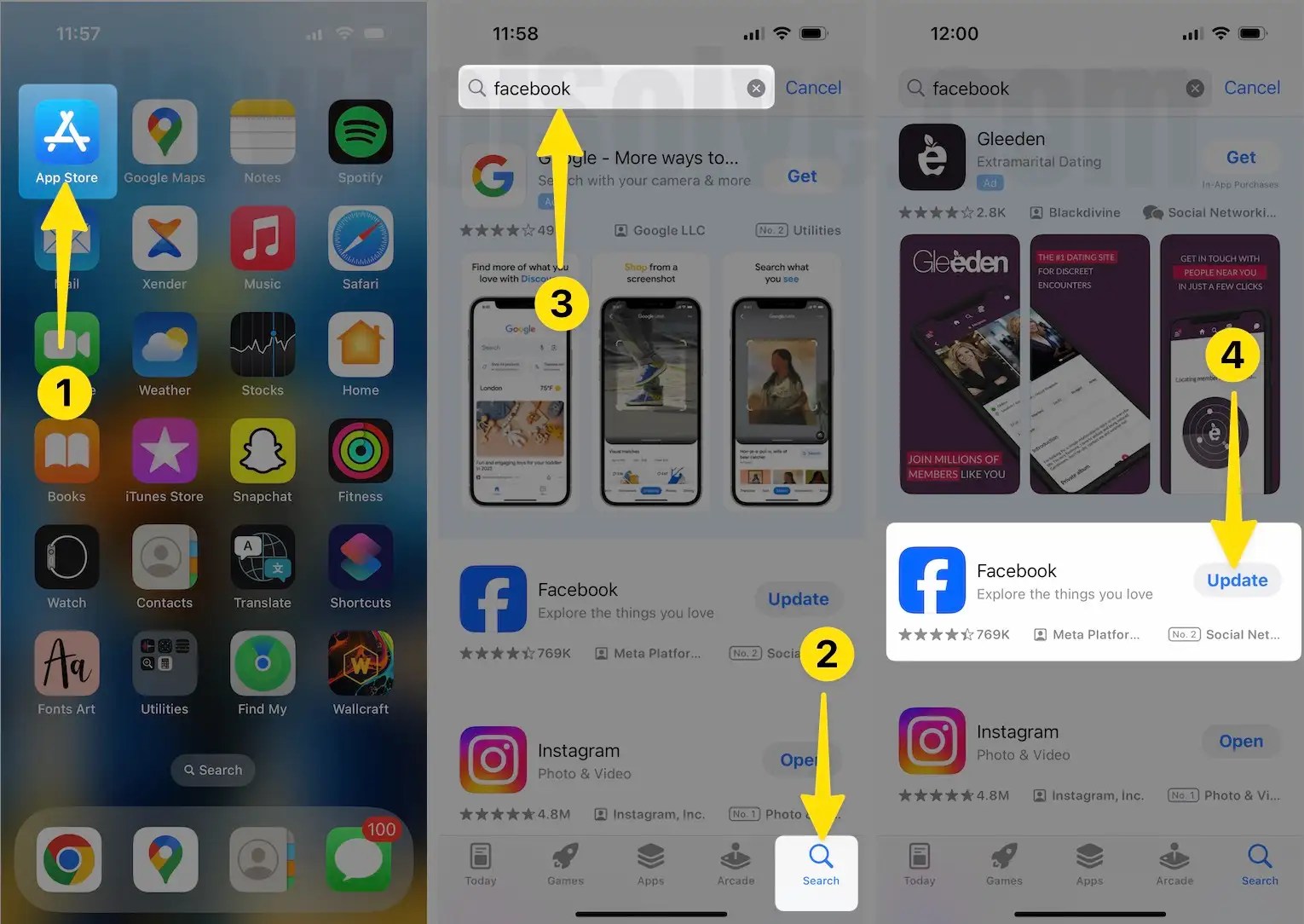 Fix Facebook App Won't Load, Freeze on iPhone in iOS 17