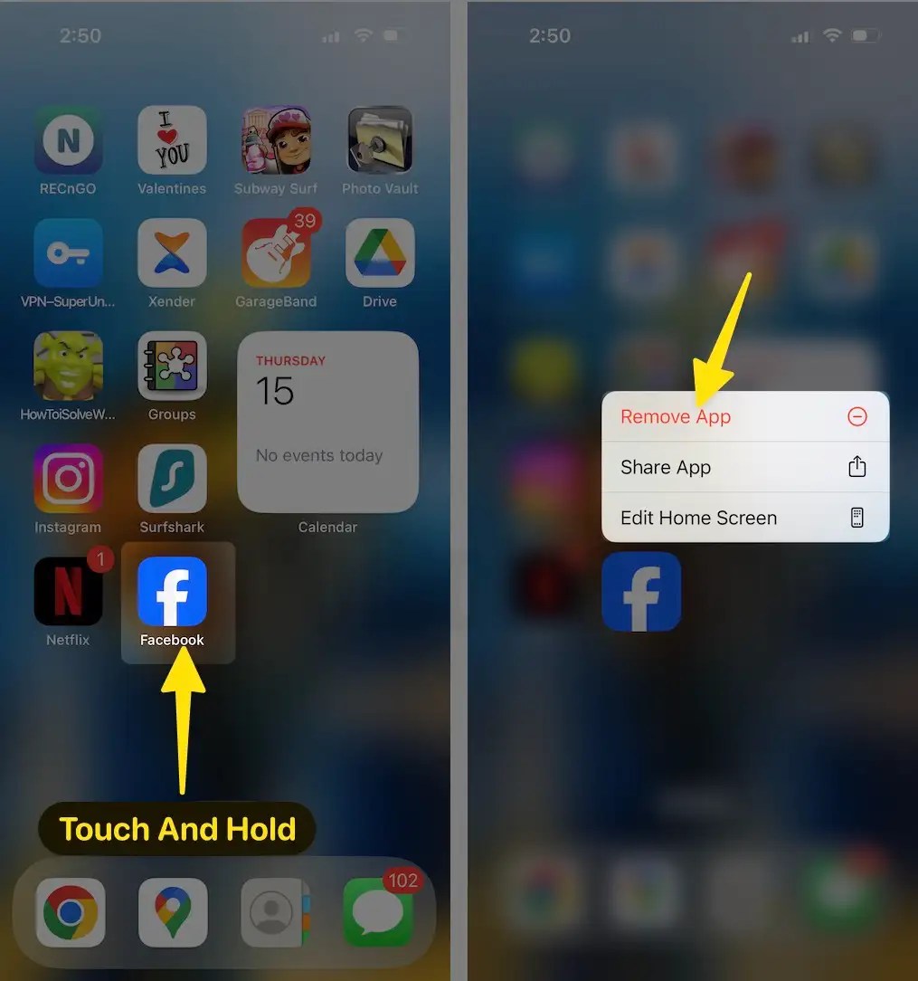 Fix Facebook App Won't Load, Freeze on iPhone in iOS 17