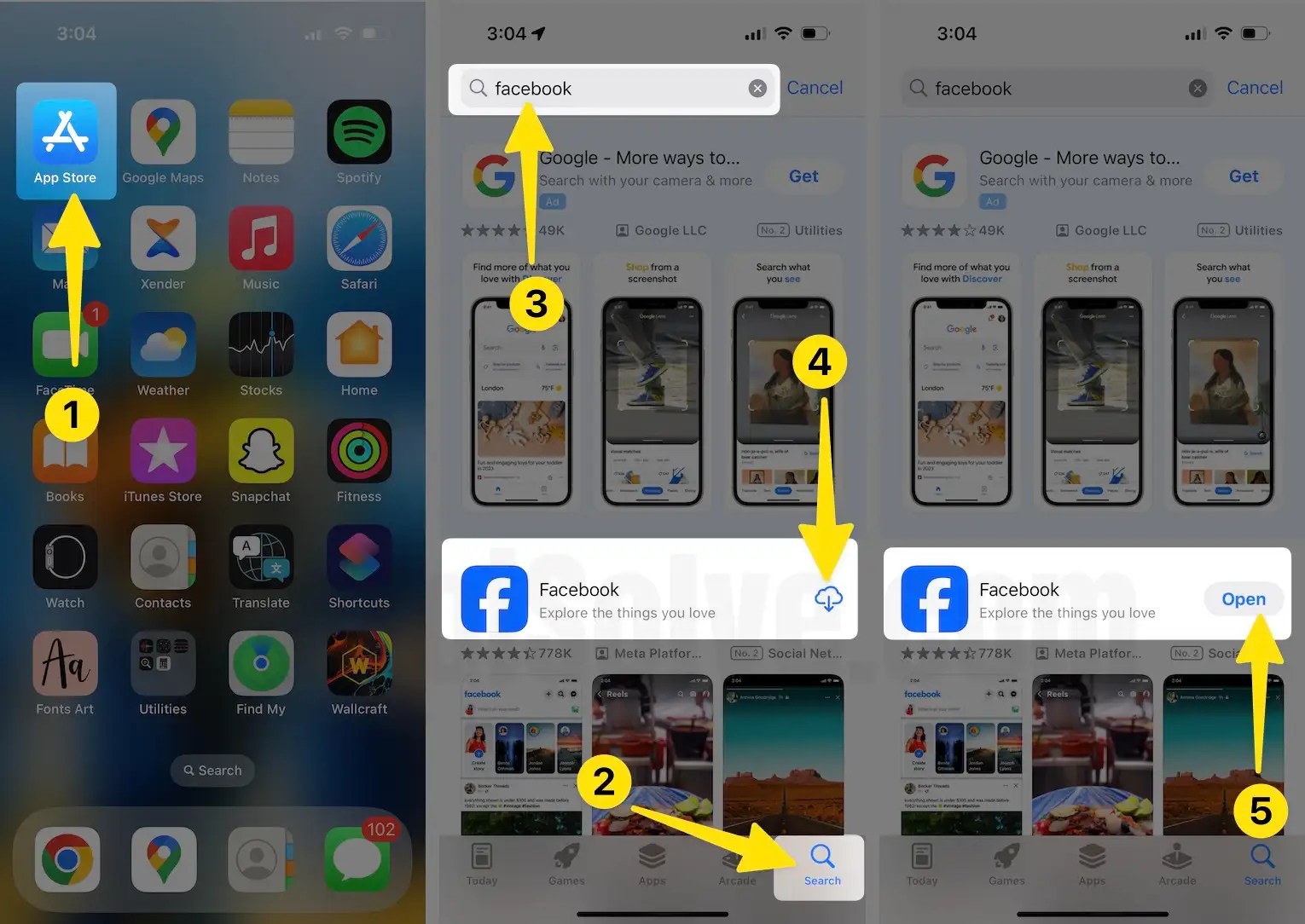 Fix Facebook App Won't Load, Freeze on iPhone in iOS 17