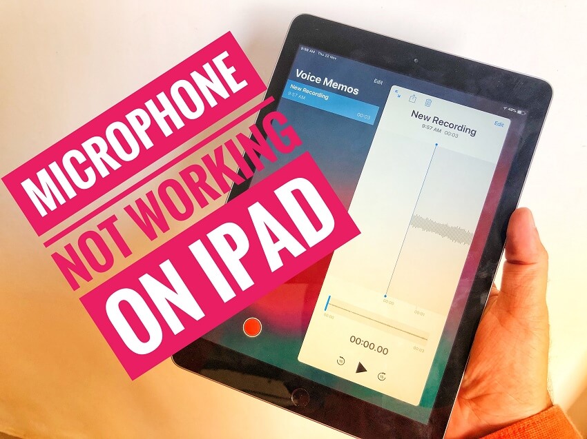 Fix iPad Pro Microphone Not Working After iPadOS 17 Update