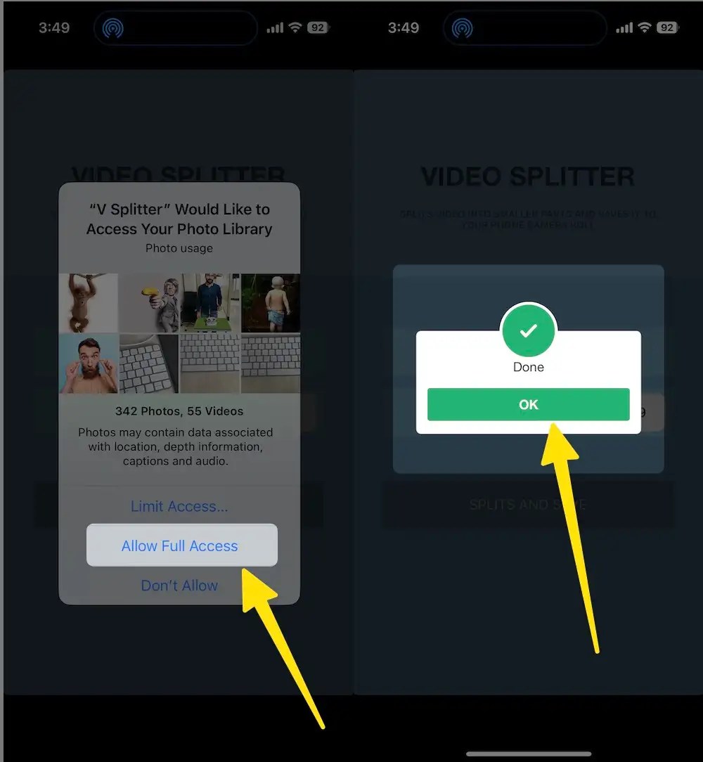 How to post more than 30 seconds video on whatsapp status iPhone