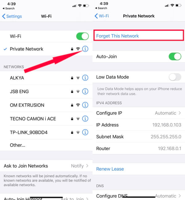 Fix iPhone 14 Connected to WiFi but Not Working