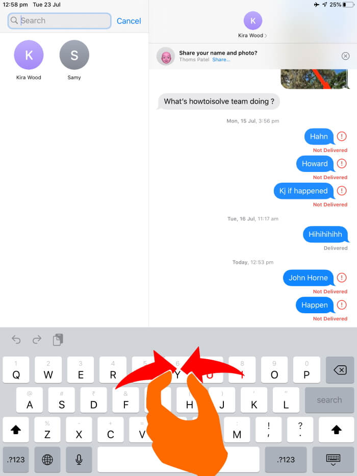 How to Turn the iPad Floating Keyboard On & Off