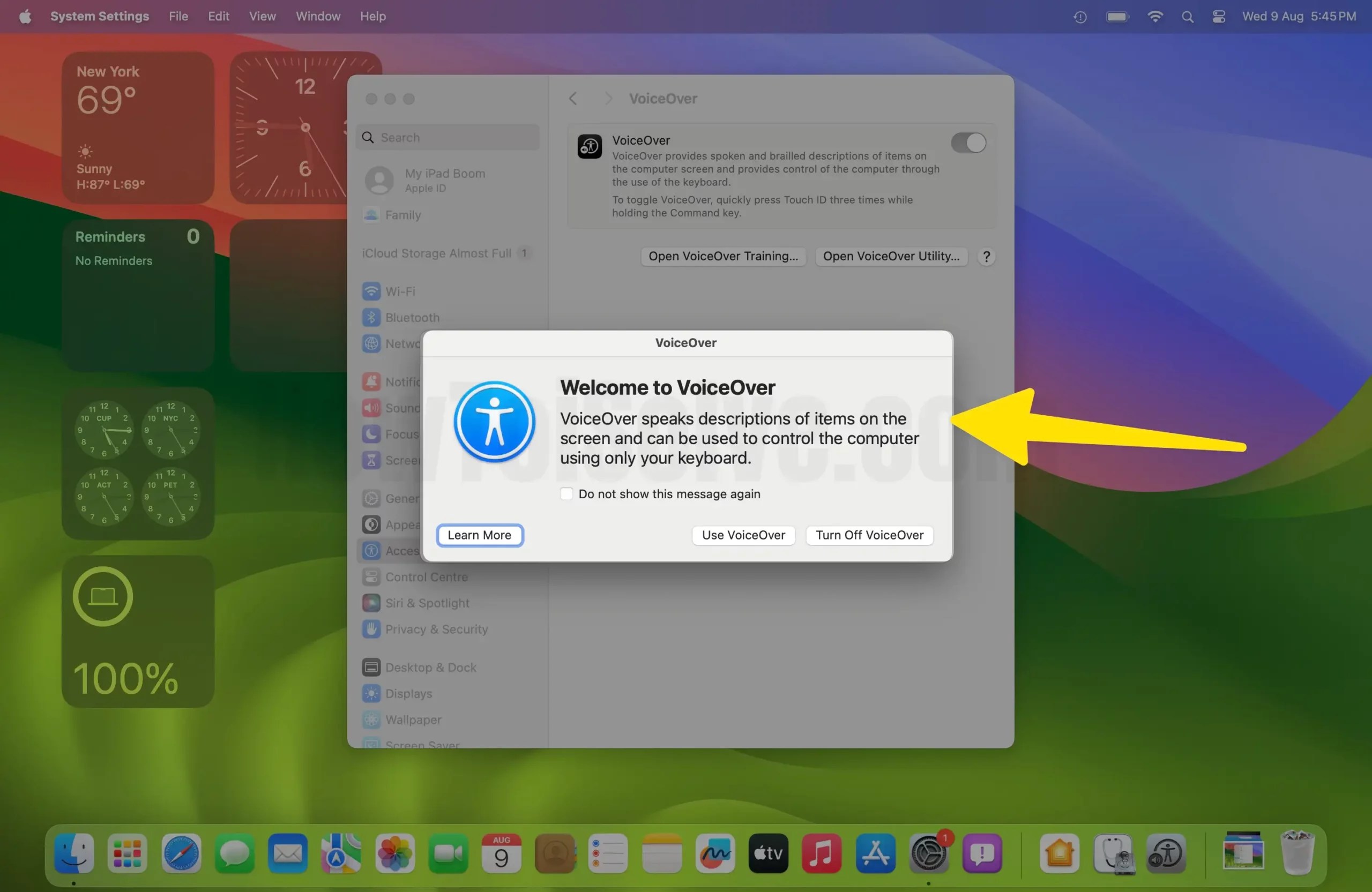 How to Turn VoiceOver On or Off on Mac A Complete Guide