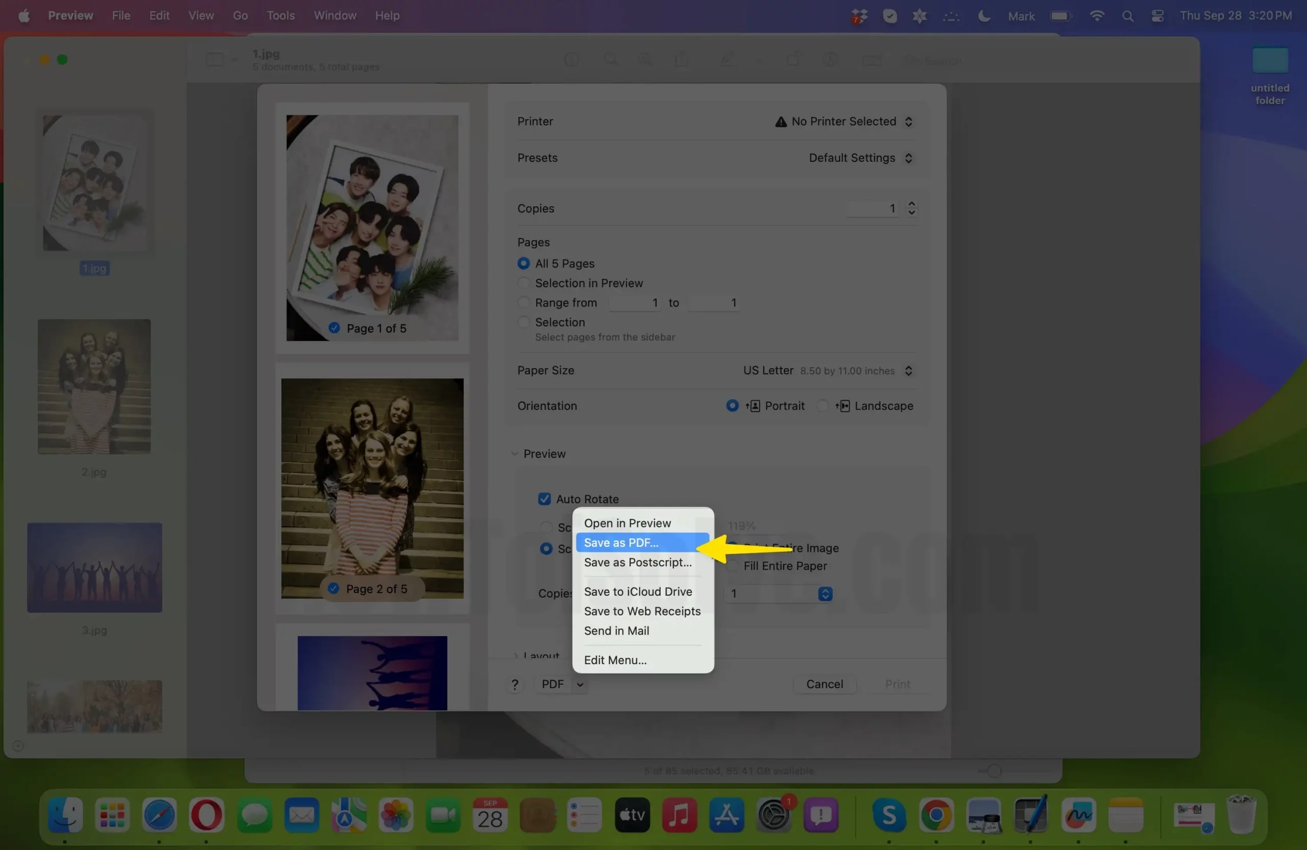 How to Combine Multiple Pictures into one PDF On iPhone, Mac Sequoia/Sonoma