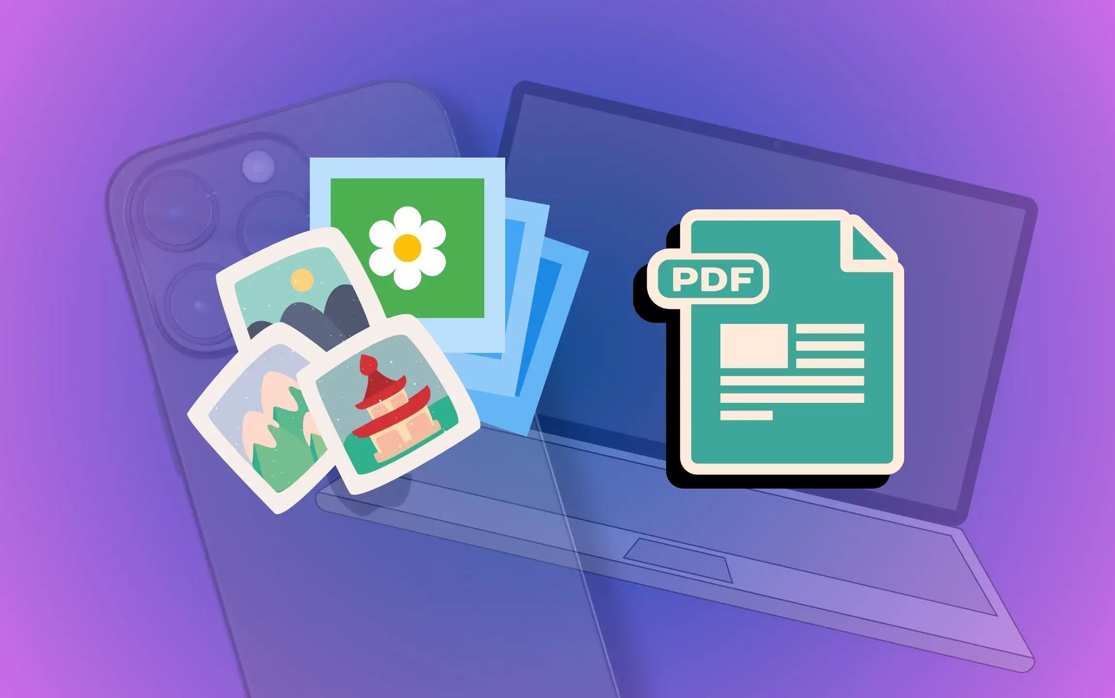 How to Combine Multiple Pictures into one PDF On iPhone, Mac Sequoia/Sonoma