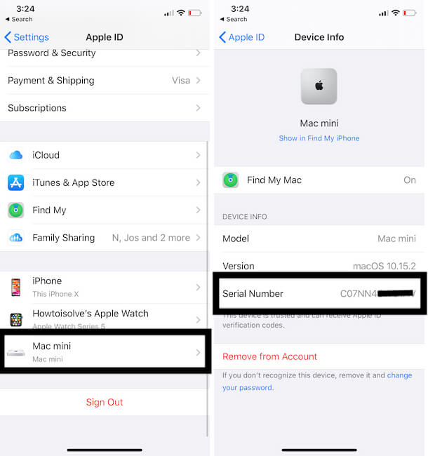 How to Find Serial Number on Macbook, Trackpad, Apple TV (Other Devices)