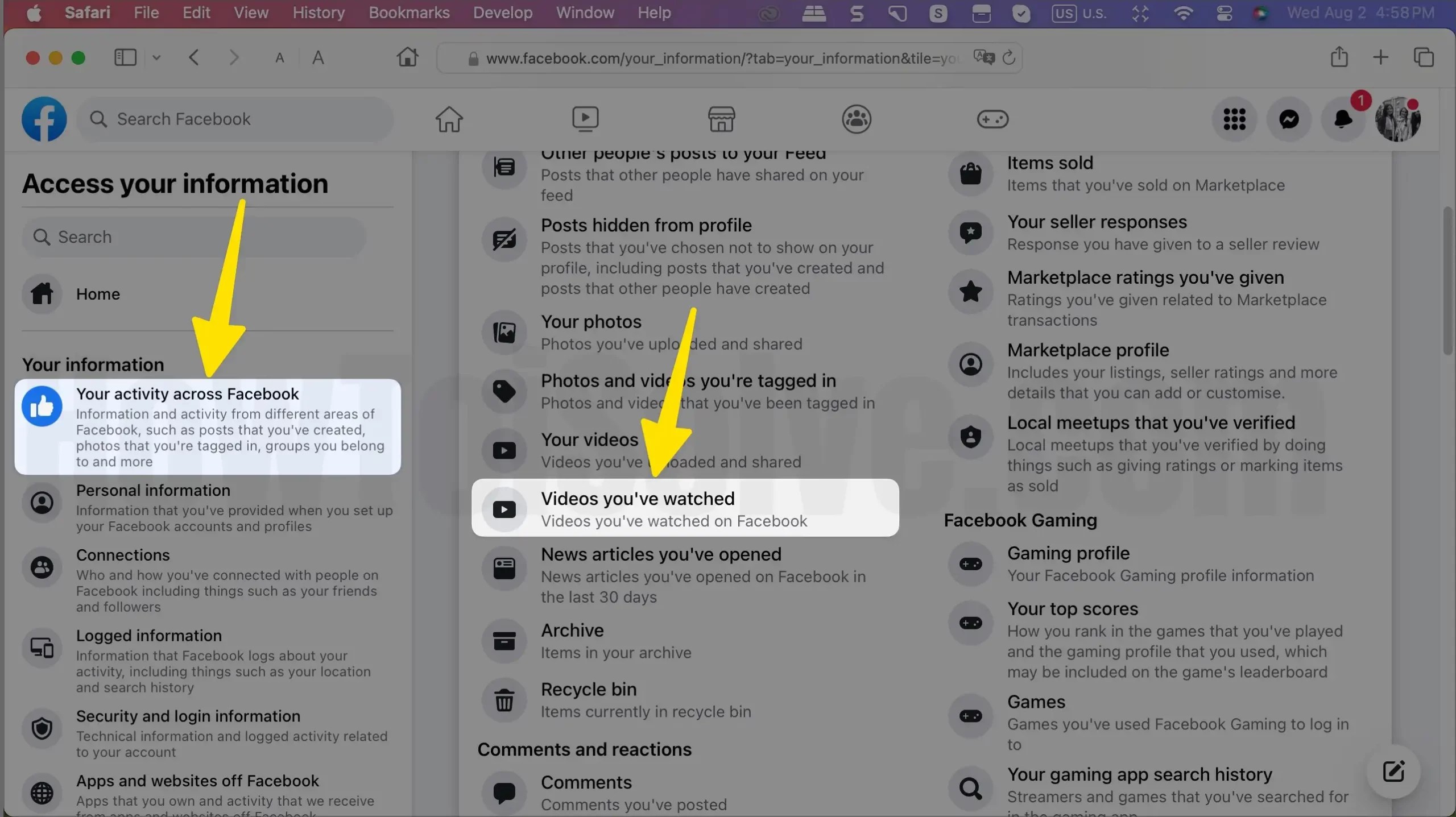 How to Delete Facebook Watch History Permanently (2024)