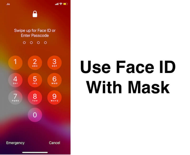How To Unlock Your iPhone With A Mask (Face ID)