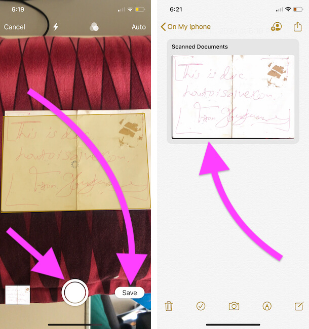 How to Use Document Scanner on iPhone, iPad Using Notes App & Convert