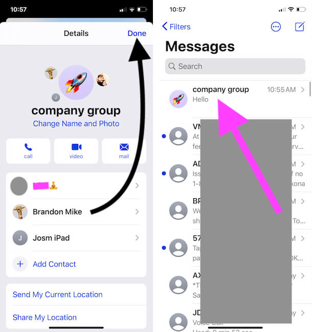 How to Add Name and Photo on iMessage Group in iOS 14 iPhone, iPad