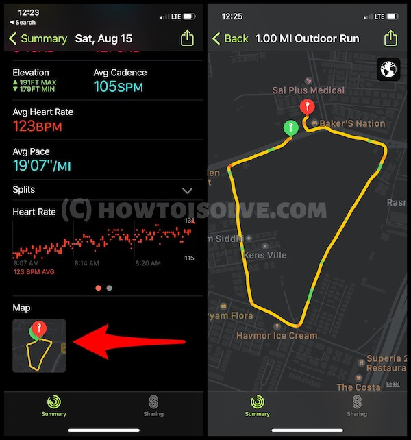 Fixed Apple Watch Workout Route Not Showing in Activity App/Fitness App