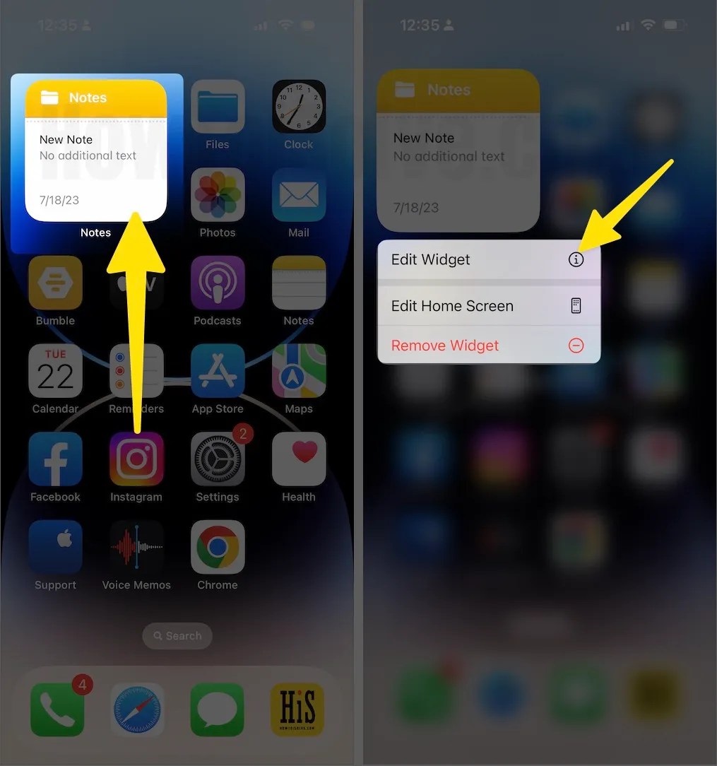 How To Add Notes To iPhone Home Screen (iOS 18/17.6)