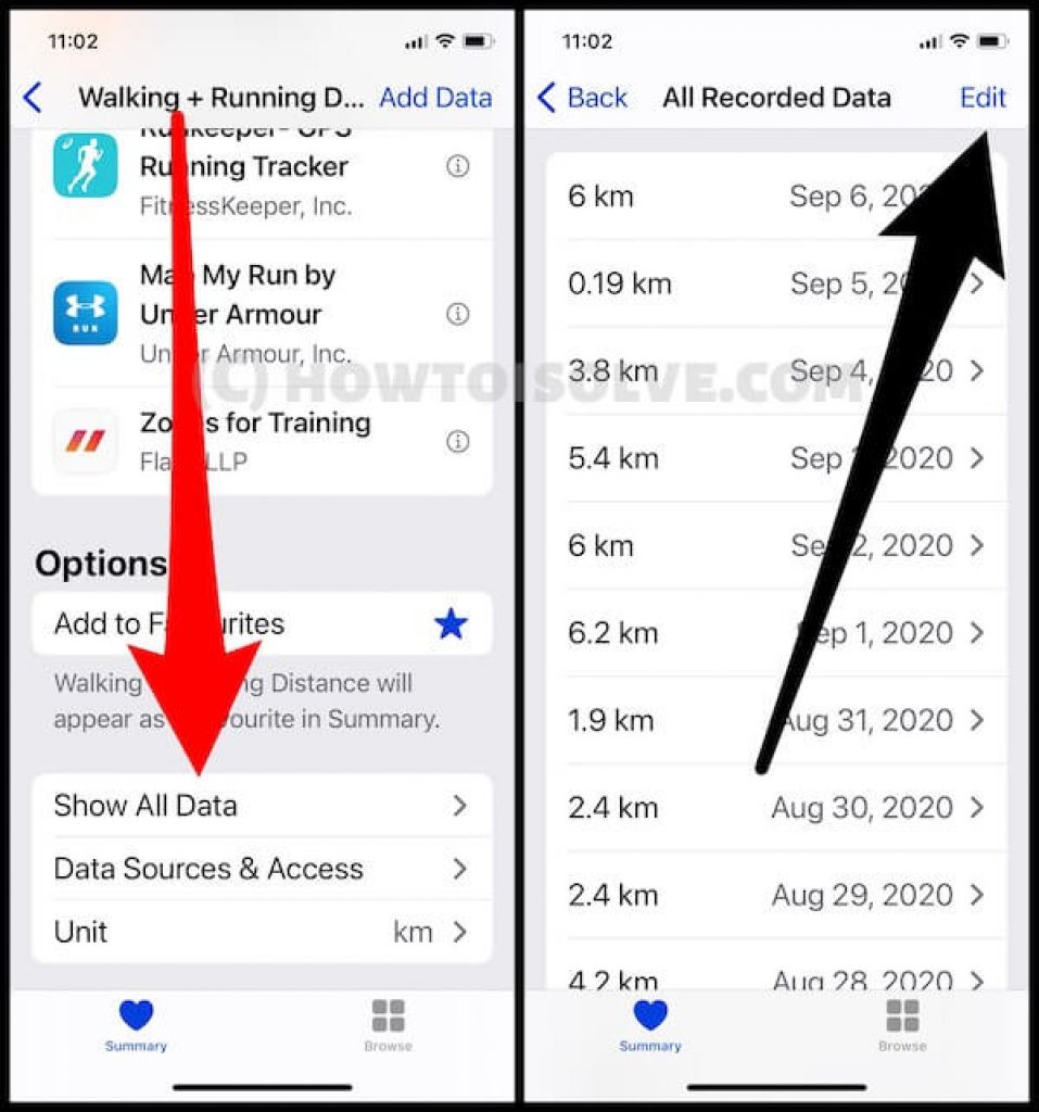 How to Add Data in Health App and Delete Data From Health App? iOS 14