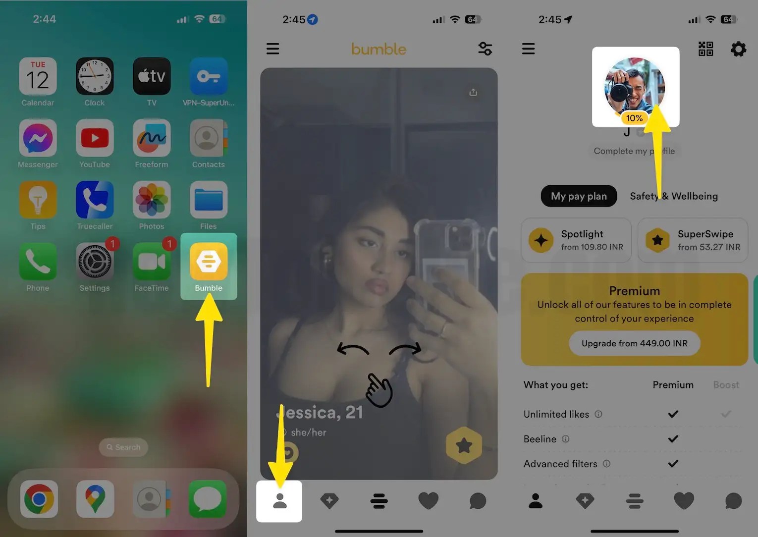 How to Change Your Profile Photo in Bumble iPhone, Android