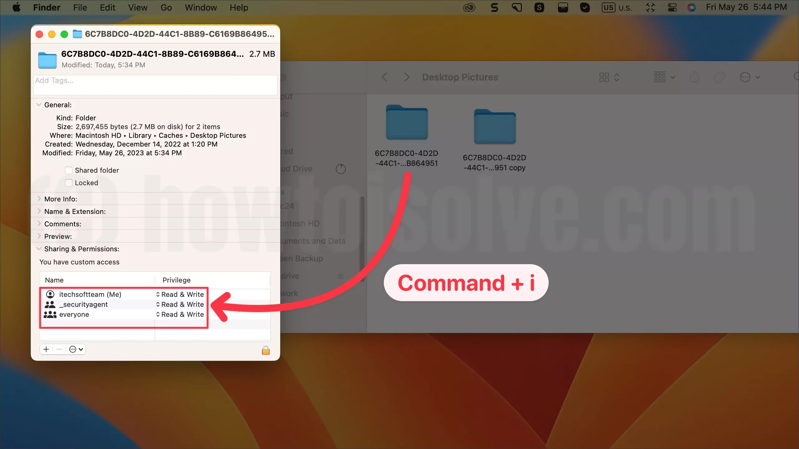 How to Change Lock & Login Screen Background On Mac Sequoia/Sonoma, Ventura