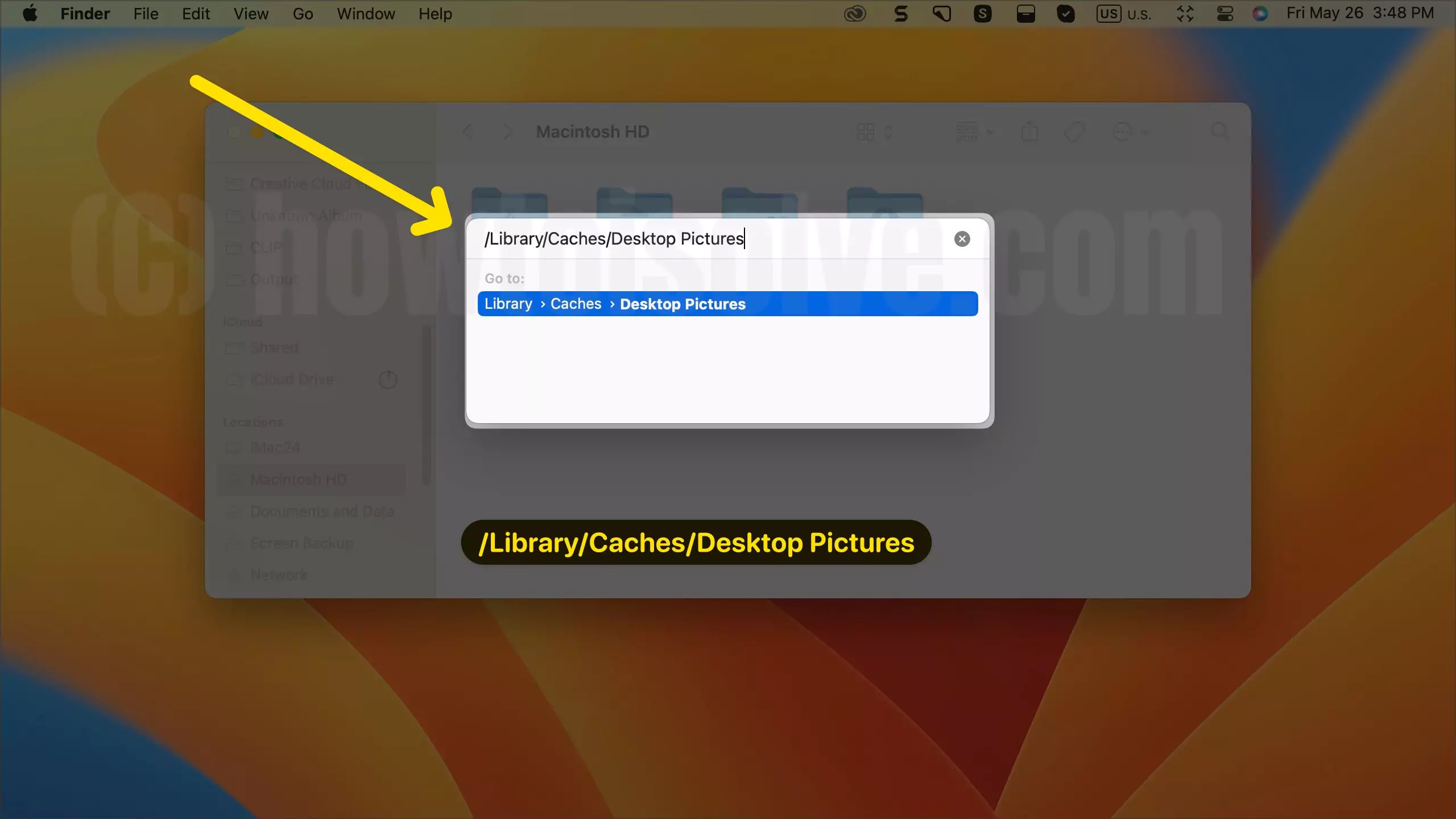 How to Change Lock & Login Screen Background On Mac Sequoia/Sonoma, Ventura