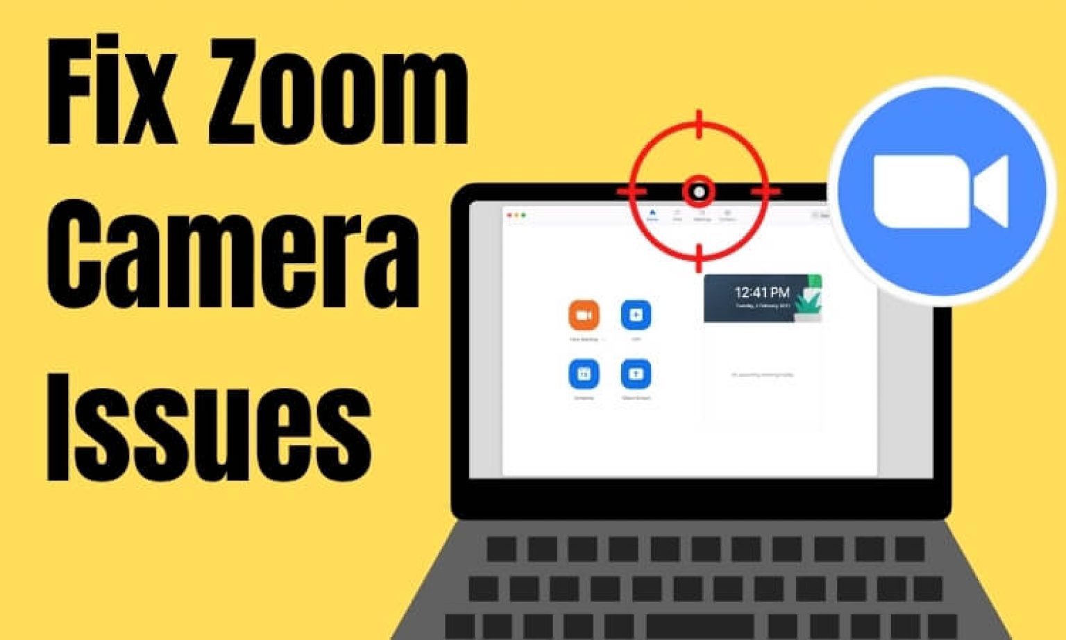 Fixed MacBook, Mac Camera Not Working On Zoom 2023