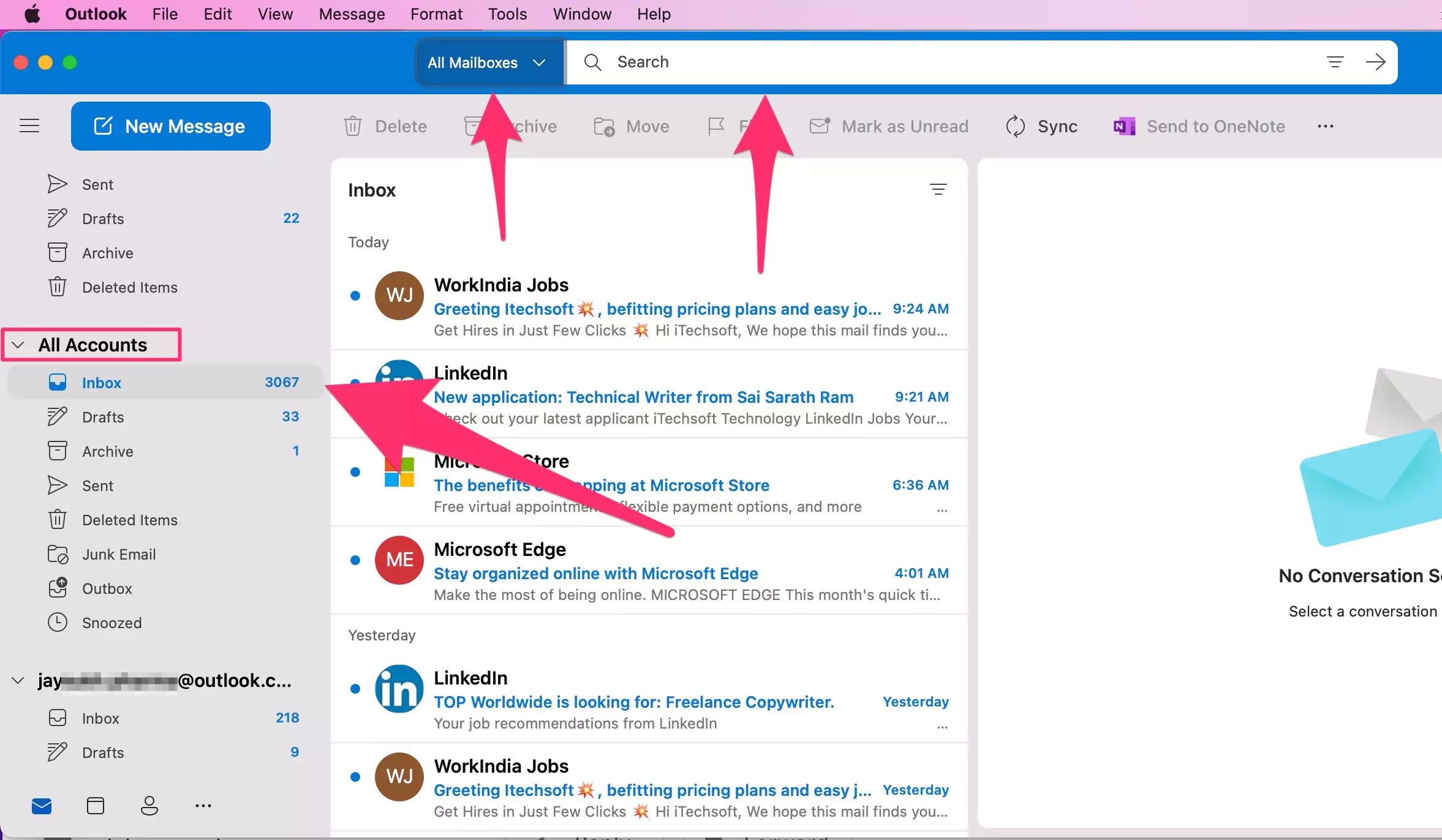 "All Mail" Inbox Has Disappeared On Mac Apple Mail & Outlook How to Add?