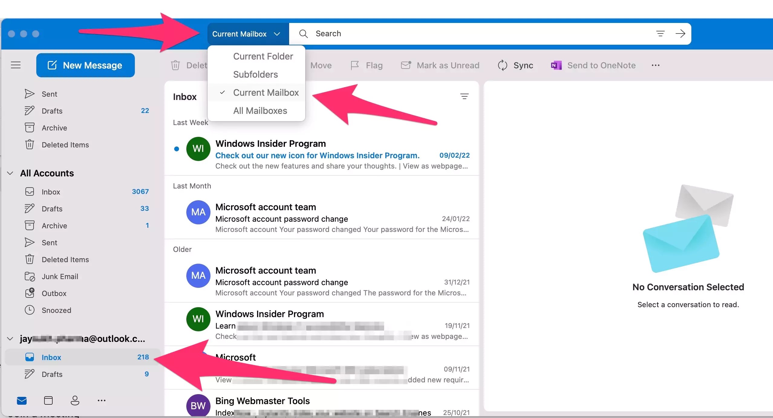 "All Mail" Inbox Has Disappeared On Mac Apple Mail & Outlook How to Add?