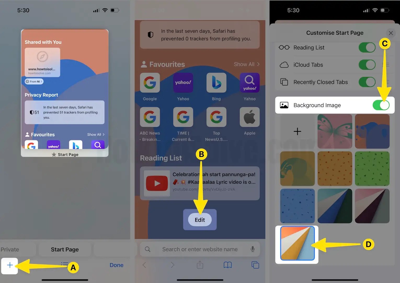 How to Change the Safari Background on iPhone, iPad, Mac