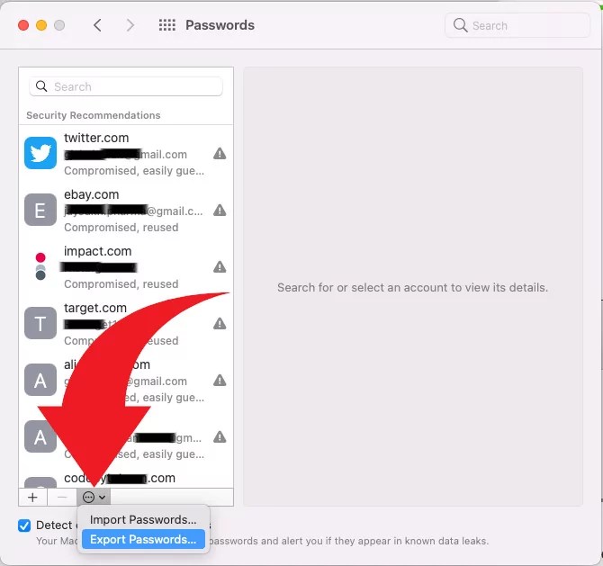 How to Export Password From iCloud Keychain on Mac (Sequoia/Sonoma)