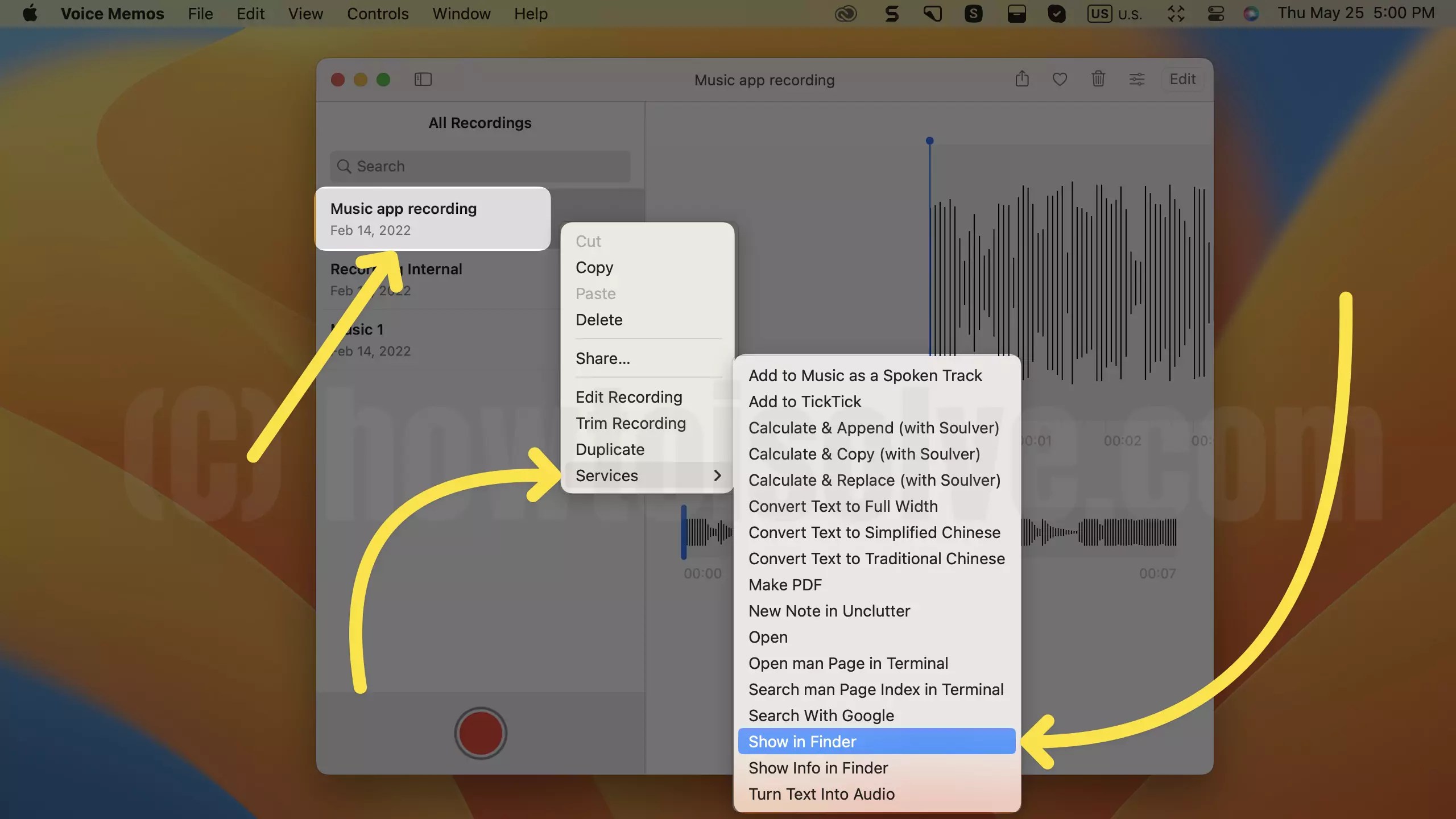 Where are Voice Memos Stored on my Mac (macOS Sonoma)