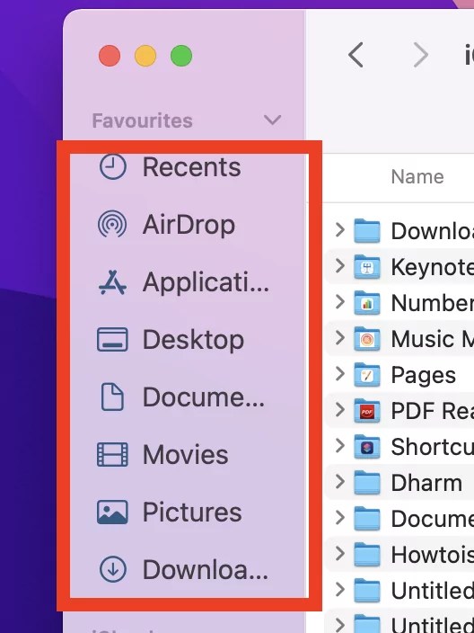 How to Bring Back Missing Finder Sidebar Menu on Mac Computer