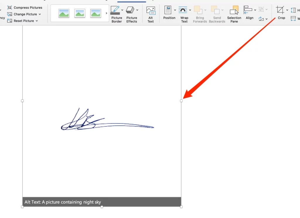 How to insert signature in Word, Pages, PDF on Mac