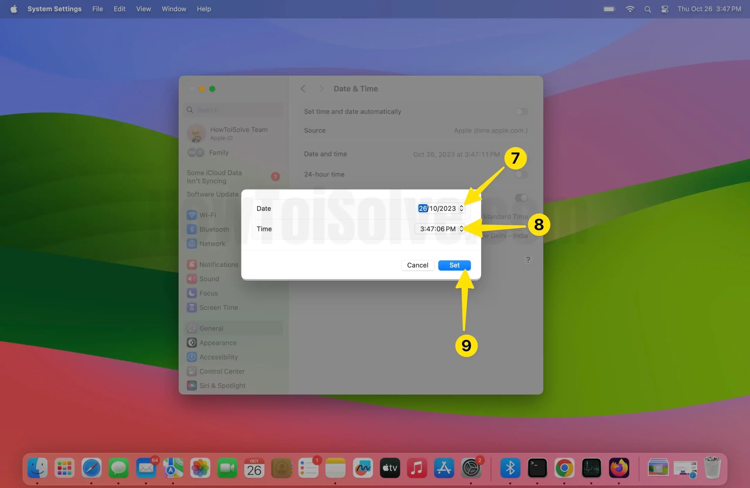 6 Fixes Wrong Date and Time on Mac (Sonoma) Set to Auto & Manually